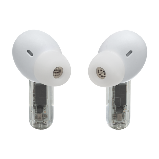 JBL Tune Beam Ghost Edition - White Ghost - True wireless Noise Cancelling earbuds - Back image number null
